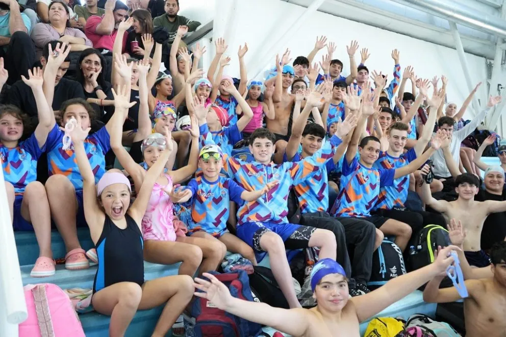 En la pileta modelo de El Volcán se desarrolló la 3° fecha del Campeonato Provincial de Natación