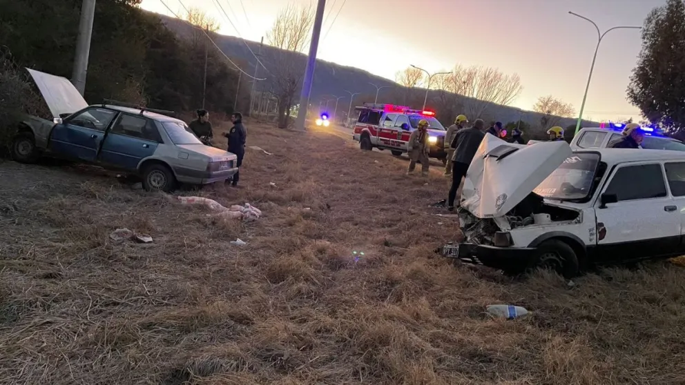 Tres accidentes viales dejan cinco hospitalizados en Villa de Merlo