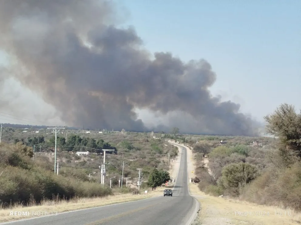 Incendio en el paraje Balcarce en septiembre de 2024. Un hombre enfrenta una acusación y pedido de pena de 8 años de prisión.