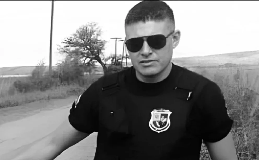 Renato Fuentes, el policía de San Luis asesinado en Cortaderas el tratar de impedir un robo.