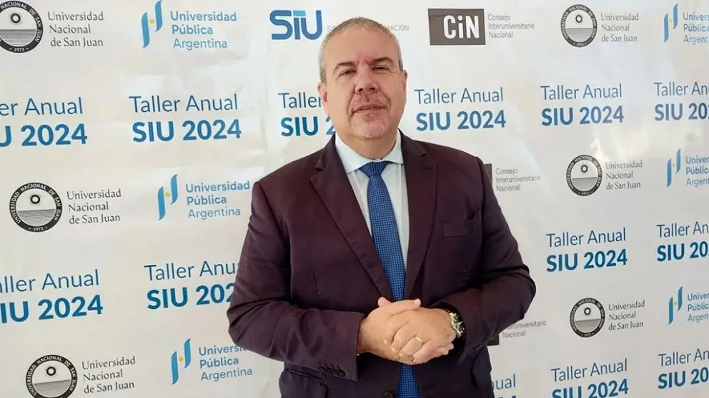 El titular del CIN, Víctor Moriñigo, en el Taller Anual SIU. 