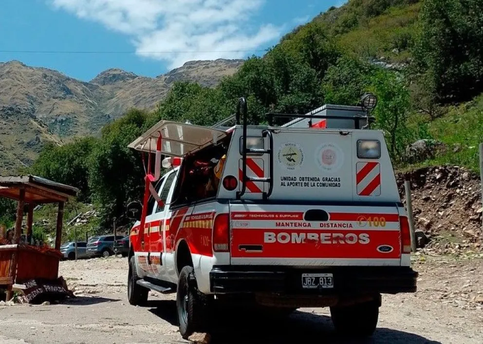 Bomberos Voluntarios con ardua tarea el fin de semana.