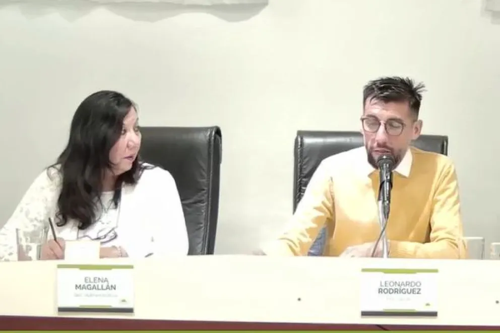 Cruce verbal entre el presidente del cuerpo legislativo y la concejala Ana Laura Ferrarotti.