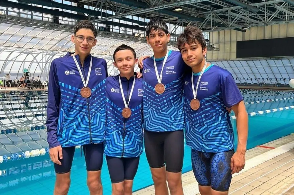 San Luis debutó en los Juegos Evita con cuatro medallas y triunfos en varias disciplinas.