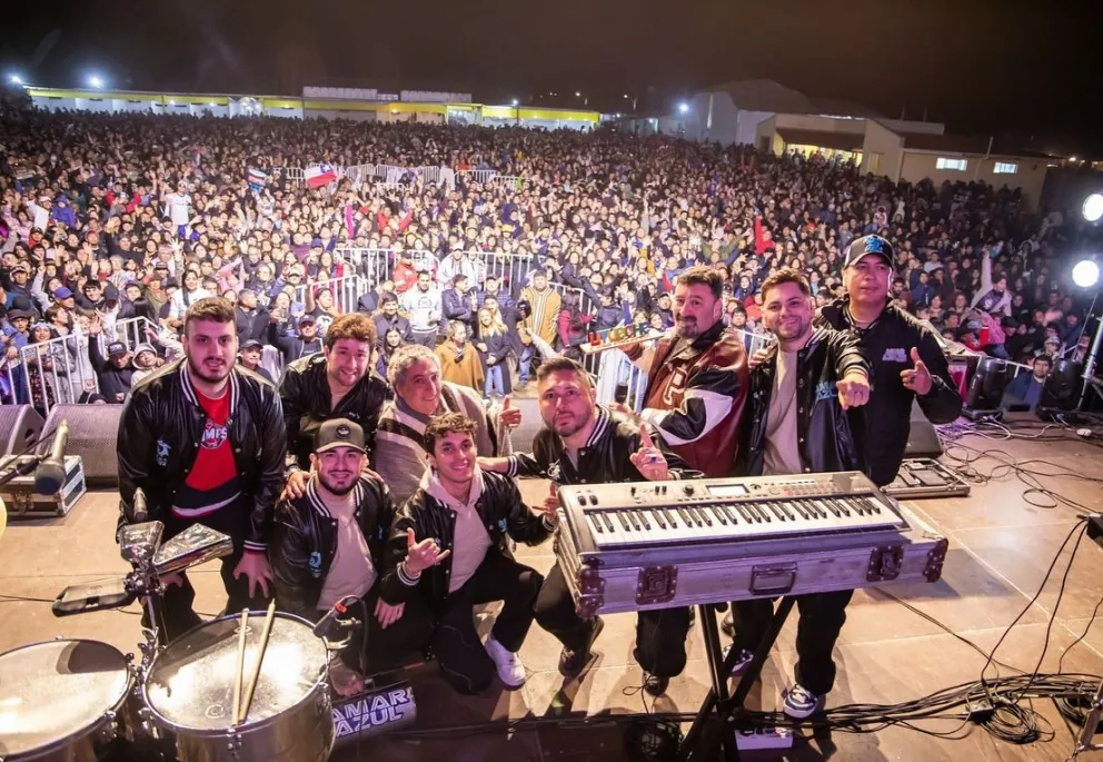 Amar Azul este viernes en Concarán. 