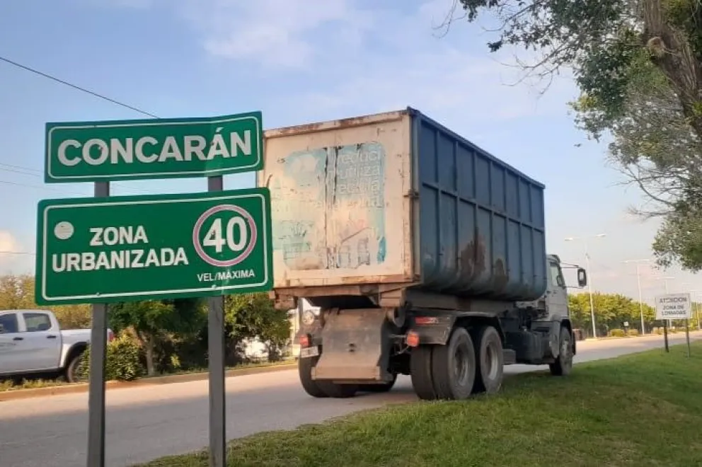 Campaña de descacharrado en Concarán. 