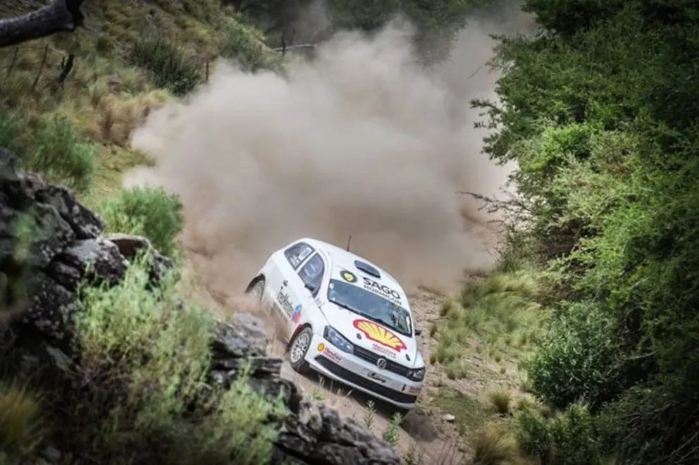 Cristian González lidera tras una accidentada primera etapa del Rally Provincial. (Foto: Marcelo Lacerda/Rally País)