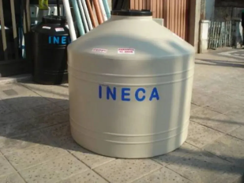 Los tanques de acopio de agua potable que nunca se terminaron de implementar en Merlo.