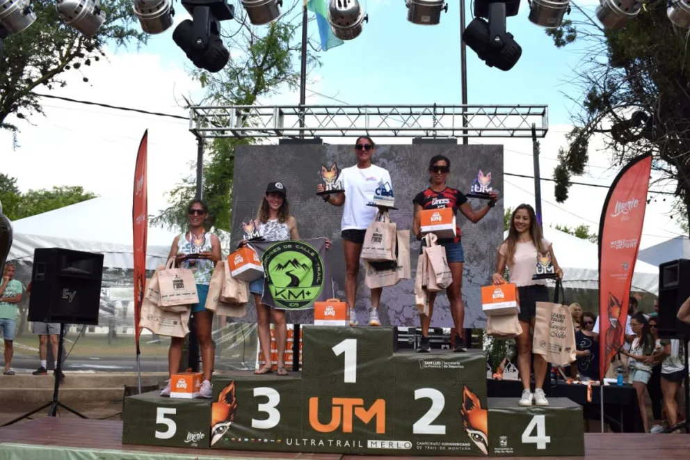 Fuesta deportiva internacional en Villa de Merlo con 3 mil corredores que participaron del Ultra Trail.