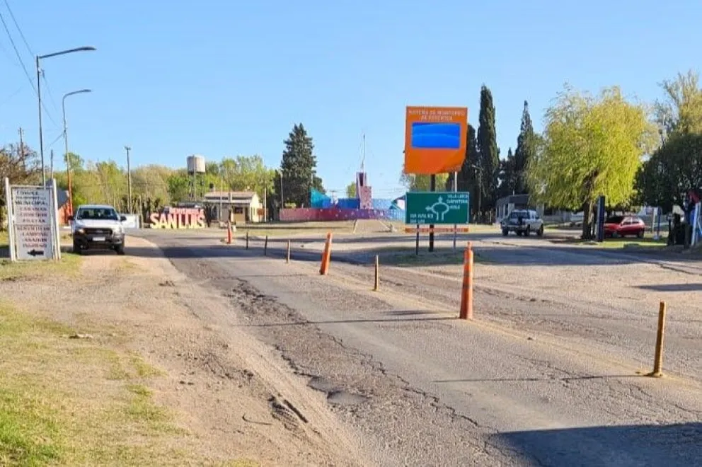 El Ente Control de Rutas repavimentará la intersección de las rutas provinciales N°1 (km 94) y N°10 (Km 139).