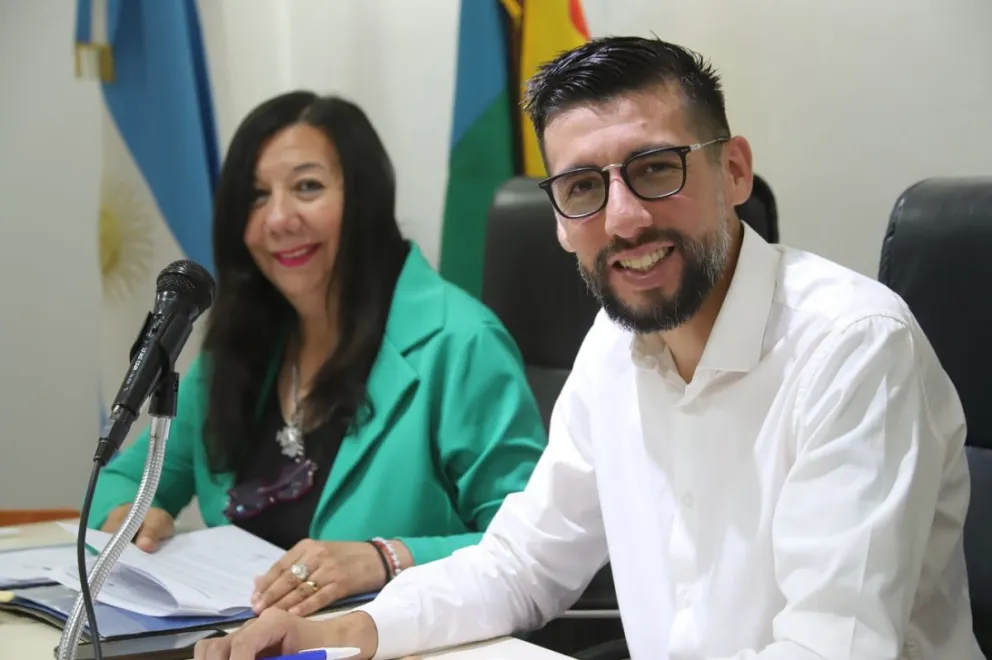 Concejal Rodriguez, reelecto como presidente del Concejo Deliberante de Merlo.