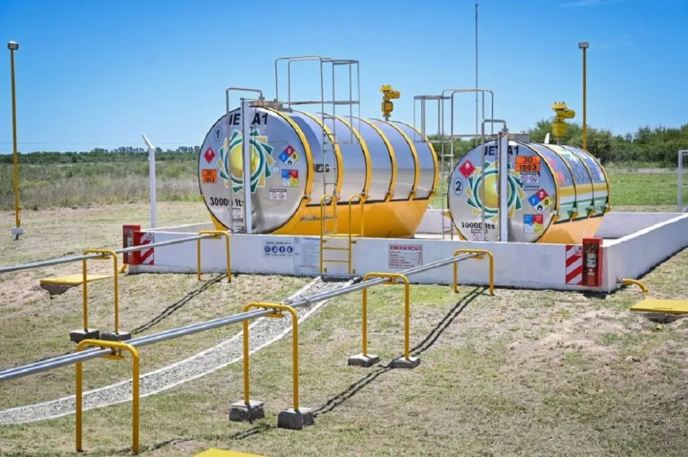  El aeropuerto del Valle del Conlara puso en marcha una planta de aerocombustible