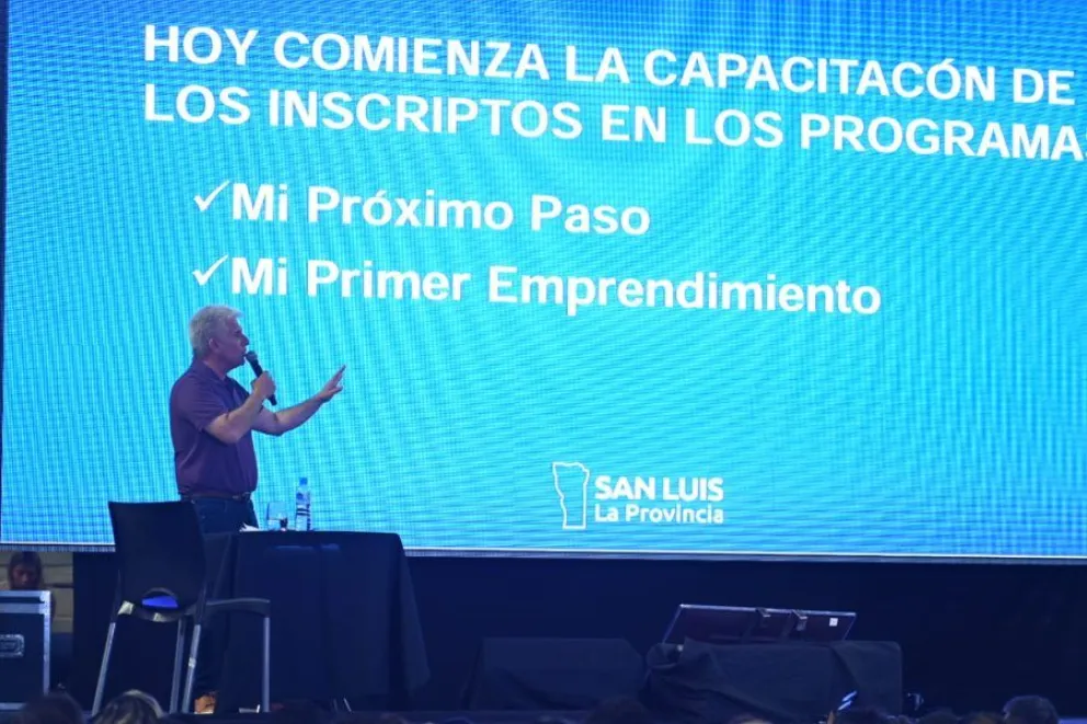 Según los datos presentados por el Primer Mandatario un total de 19.620 proyectos se inscribieron en ambas iniciativas, representando a más de 39.200 emprendedores de todos los rincones de San Luis.