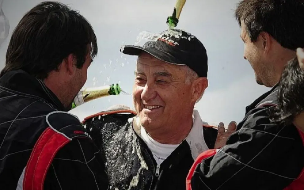 El título de campeón del Rally Provincial y de la Clase A pasó a manos de Luis García, el “Chileno”. (Foto: DSL)