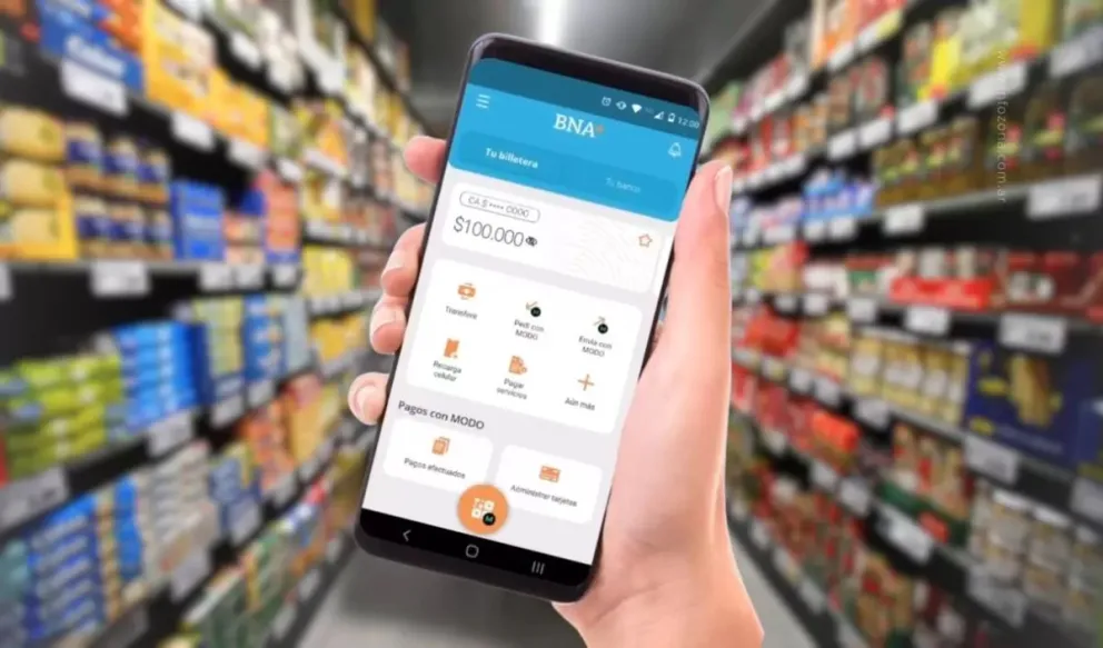 Para acceder a este beneficio, solo es necesario realizar las compras con tarjetas de crédito Visa o Mastercard del Banco Nación a través de la billetera virtual MODO BNA+.
