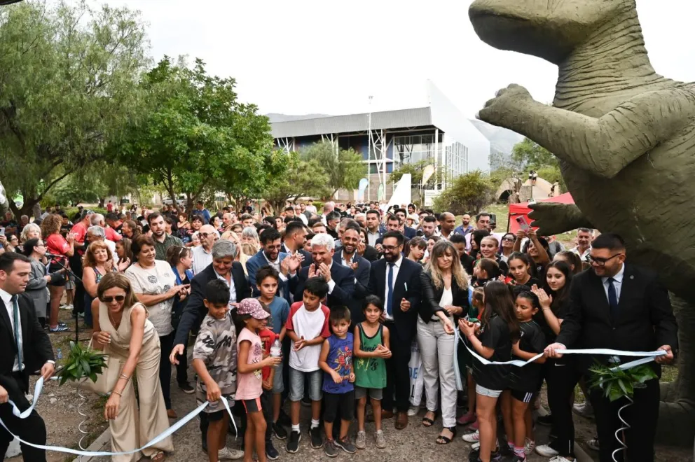 Quedó inaugurada la obra de remodelación del Parque Recreativo.