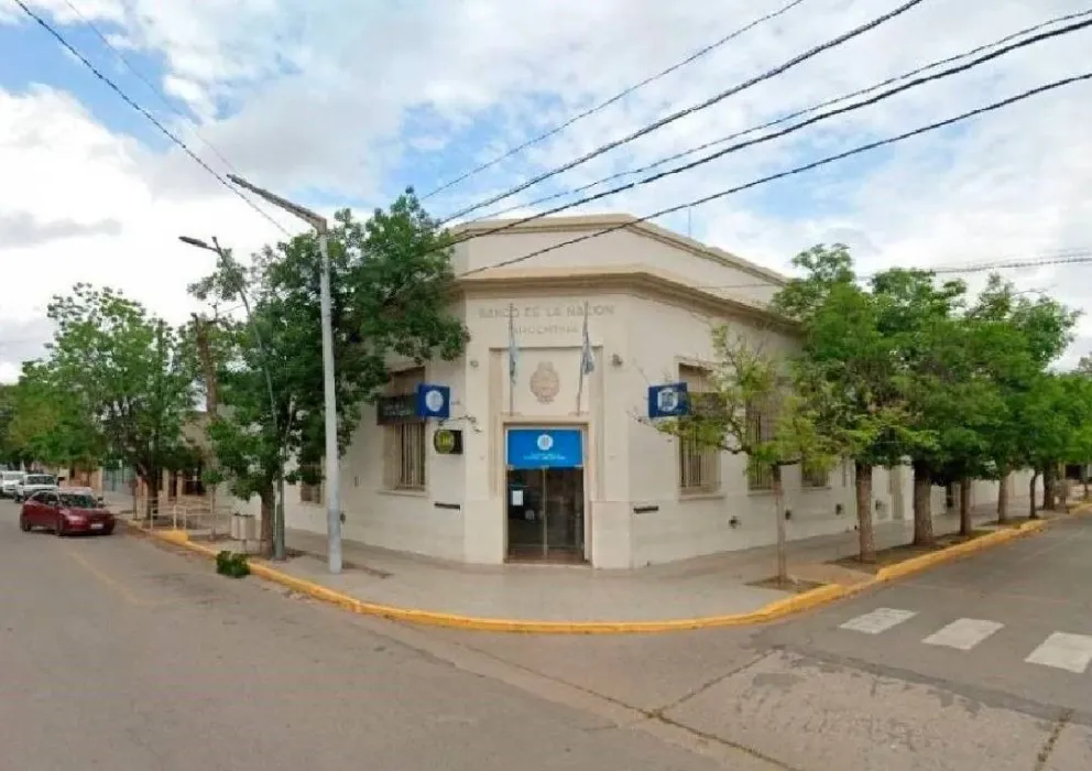Investigación reservada en el banco Nación, sucursal Tilisarao.