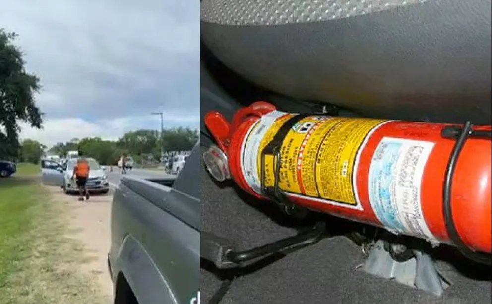 Matafuegos vencidos, uno de los motivos de las multas en las rutas de Córdoba.