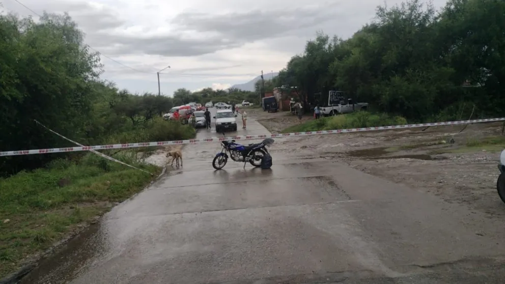 Los cruce por donde bajan los arroyos ya fueron liberados.