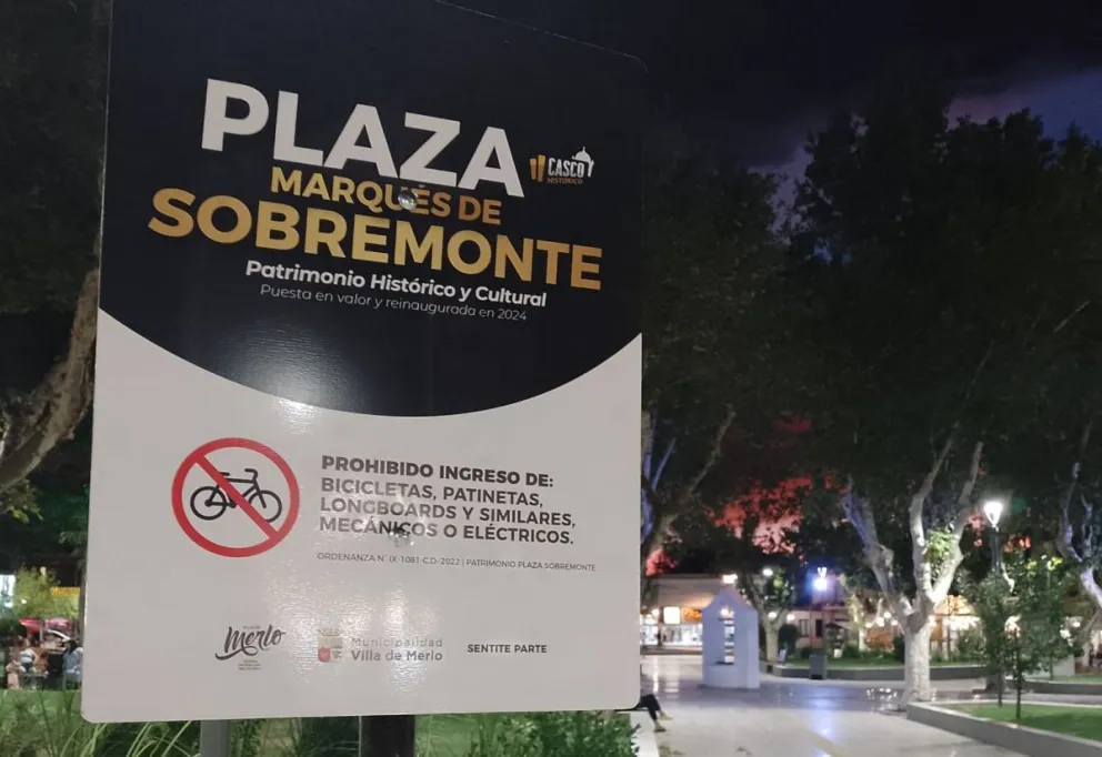 La plaza Sobremonte dice adiós a las bicicletas