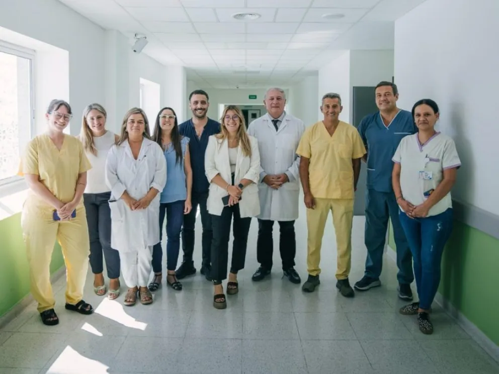 Visita de representantes del  INCUCAI al Hospital Central "Ramón Carrillo"