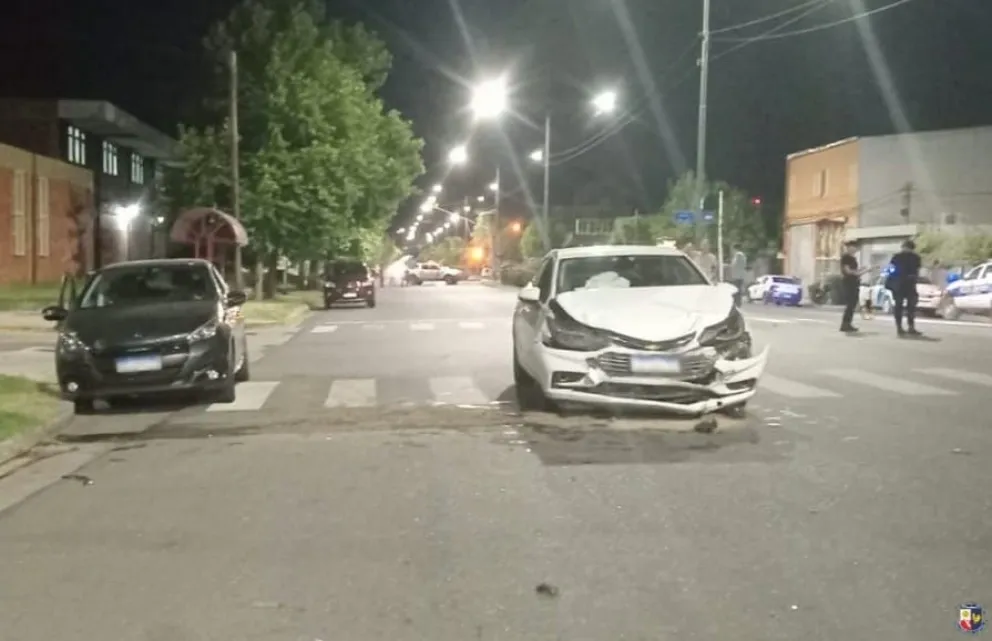 Choque en Villa Mercedes