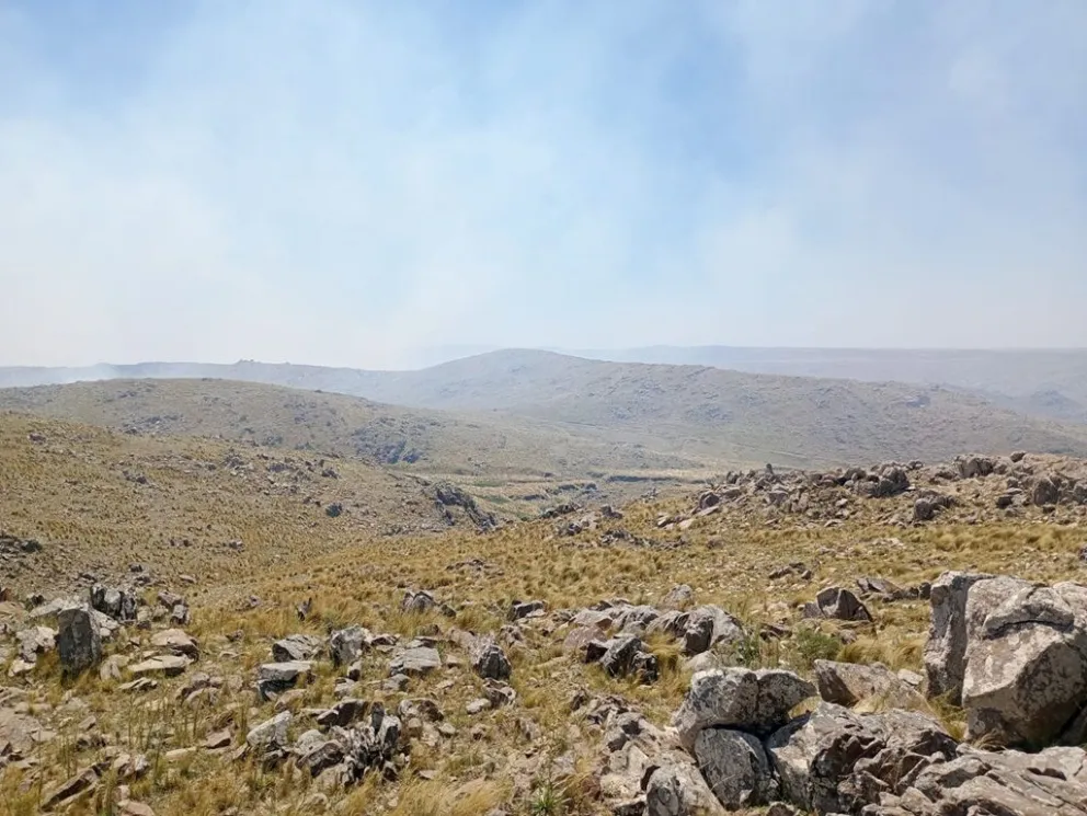 Los incendios forestales vuelven a acechar a San Luis, sobre todo en la zona serrana.