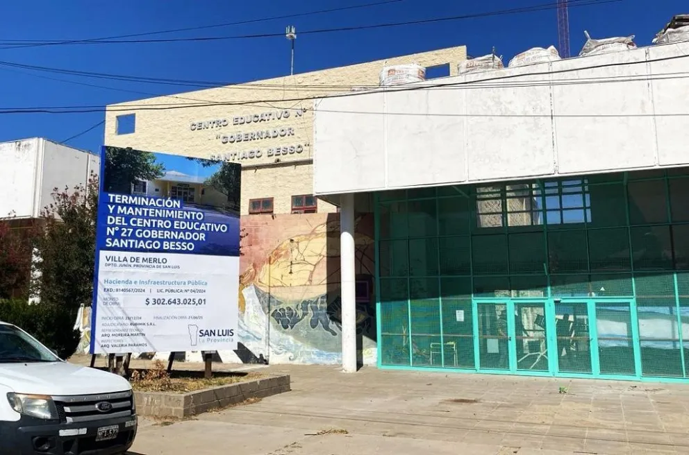 El Gobierno colabora para poner a punto a las escuelas, de cara al arranque de un nuevo ciclo lectivo.