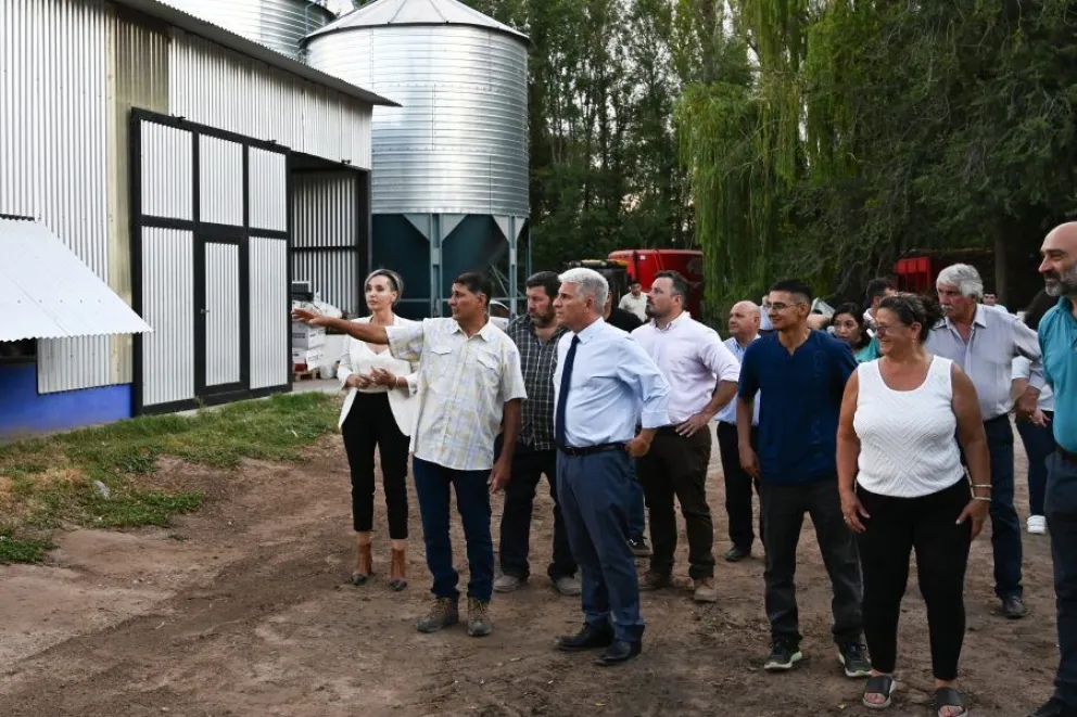 Inauguración de la fabrica de quesos San Agustín
