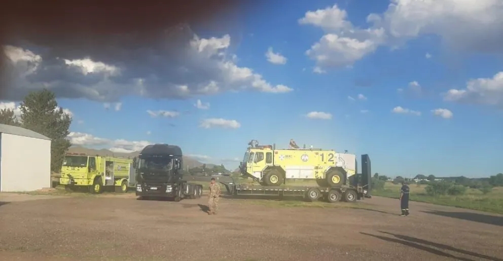 Reemplazo de autobomba en aeropuerto