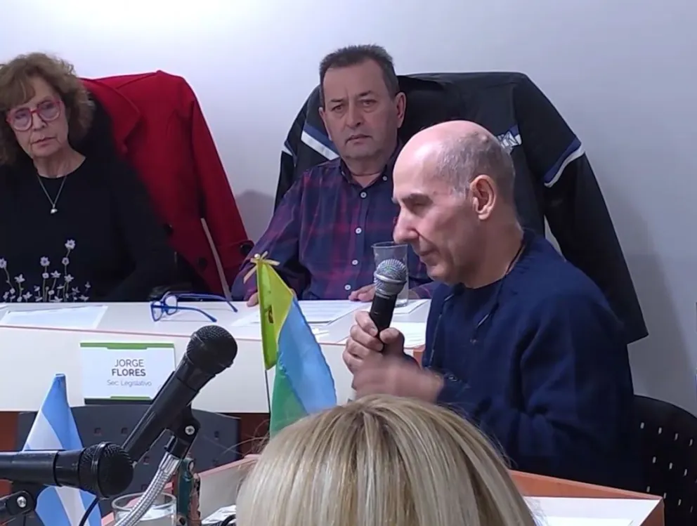 Mario Nicoletti, de la agrupación ambientalista Juvennat.