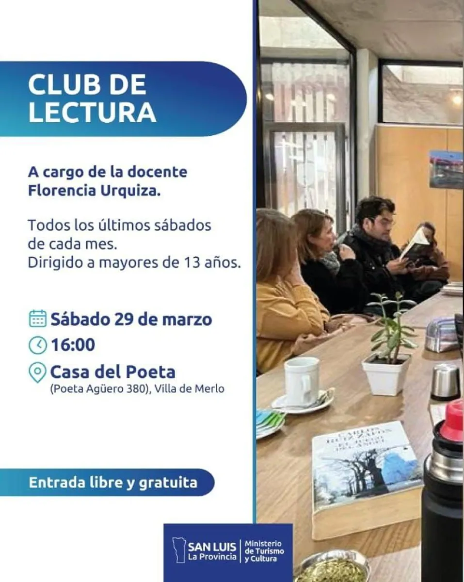 El Club de Lectura regresa con su primer encuentro del año en la Casa ...