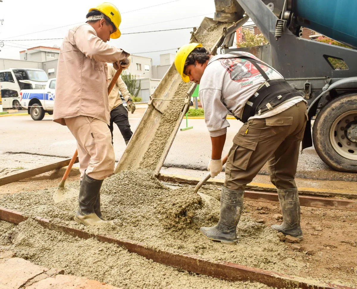 Hormigonado de la Avenida del Sol 