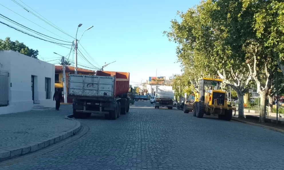  “Para llevar adelante estos trabajos, se emplea mano de obra y maquinaria municipal", dijeron desde la municipalidad.