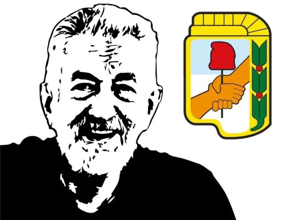 El logo cuestionado por el oficialismo provincial.