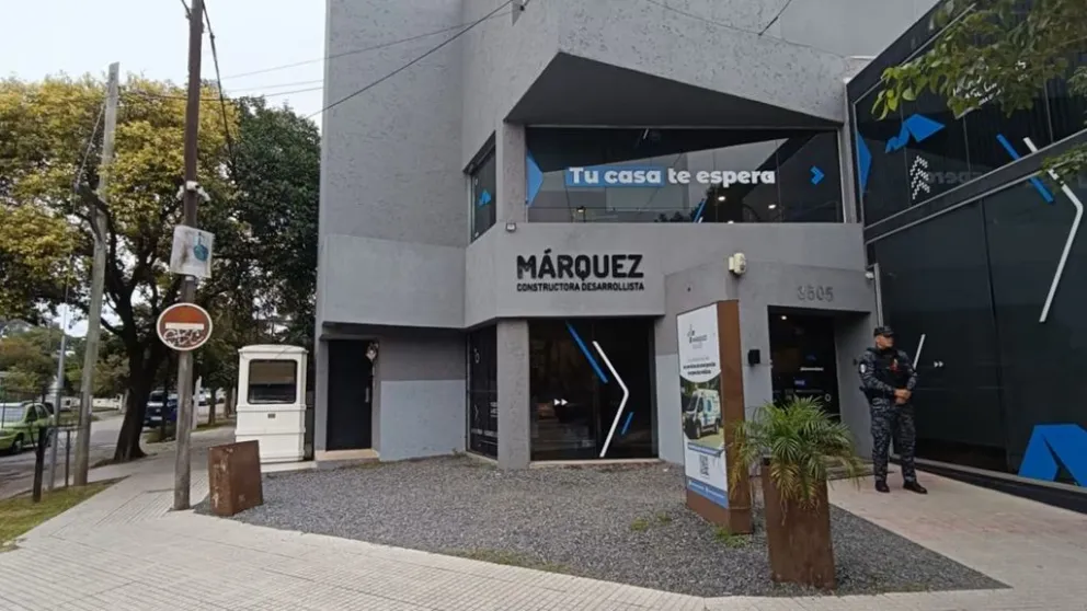 Una de las oficinas de Márquez en Córdoba. (Foto: El Doce TV)