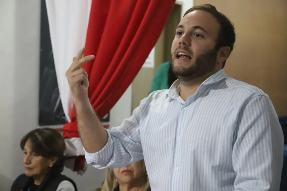 Lucas Di Diego, primer candidato a concejal por "Ahora San Luis".