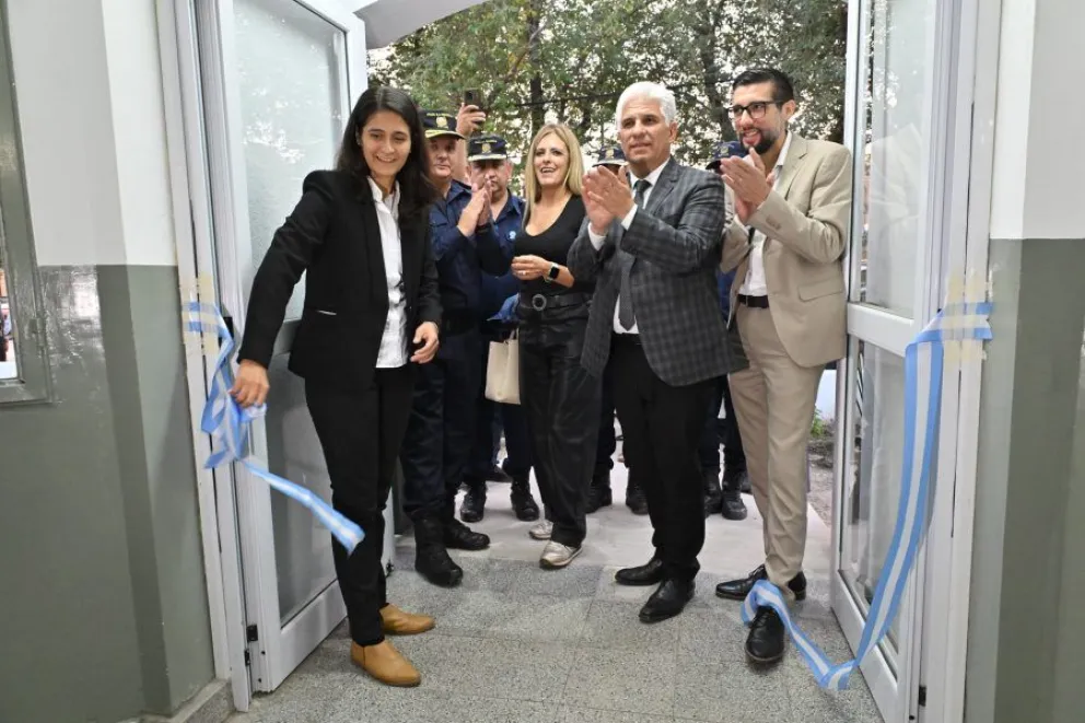 Gobierno de San Luis mejoró infraestructura policial en Merlo.