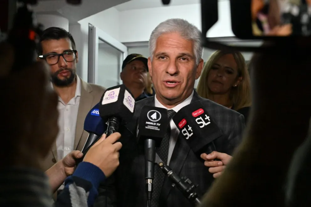 Poggi dijo en Merlo, que a la Ruta 1 hay que dotarla de mayor seguridad, “ensancharla, no digo autopista o autovía porque me parece que dejamos afuera todos los pueblo".