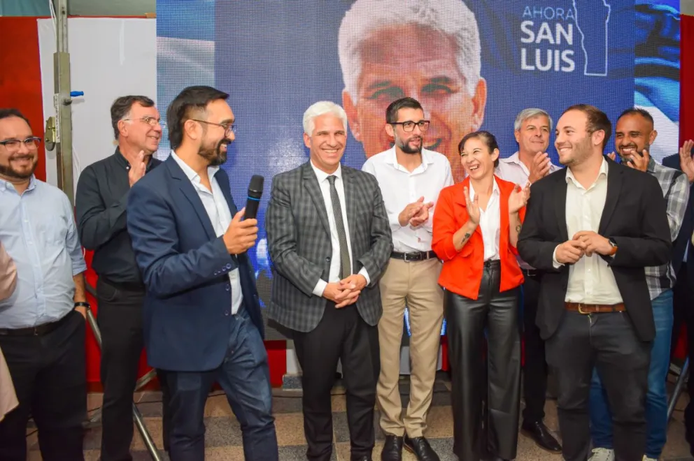 Presentación de los candidatos de Ahora San Luis en Merlo.