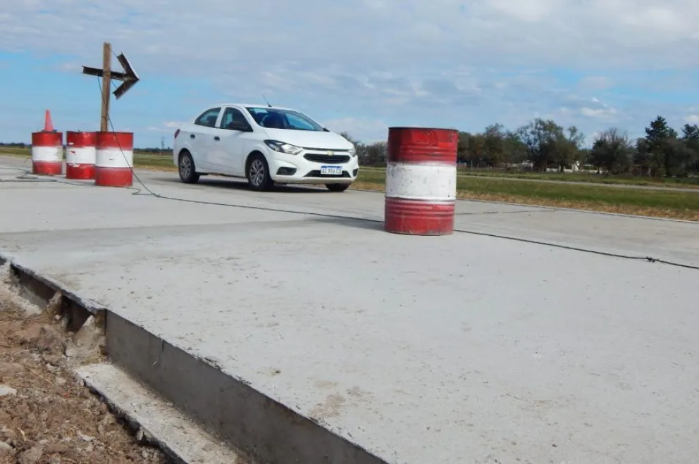 Las reparaciones en la autopista de los Comechingones (ruta 55) tienen un 85% de avance.
