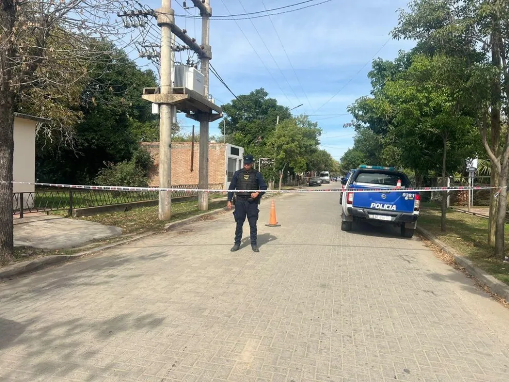 Homicidio en La Paz. Como parte del trabajo investigativo, se realizaron múltiples allanamientos. (Foto: Policía de Córdoba).