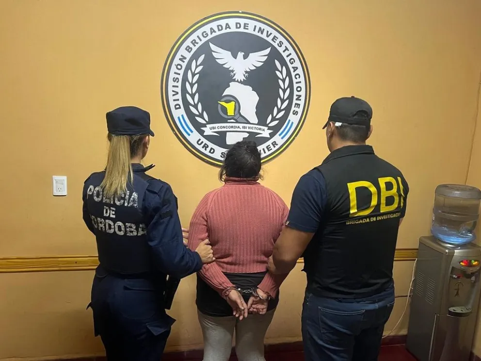La mujer, principal sospechosa por el crimen, está detenida. (Foto: Policía de Córdoba)