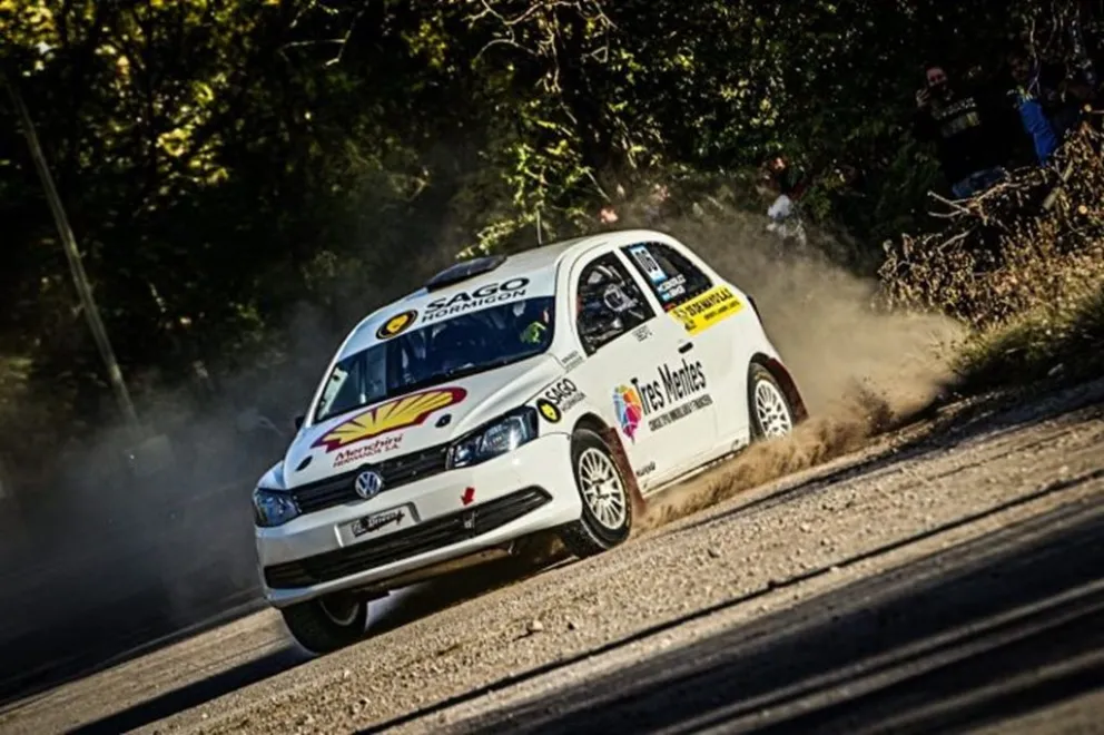  Cristian “Espy” González – Matías Ramos ganaron la primera etapa. (Foto: Marcelo Lacerda//Rally País)