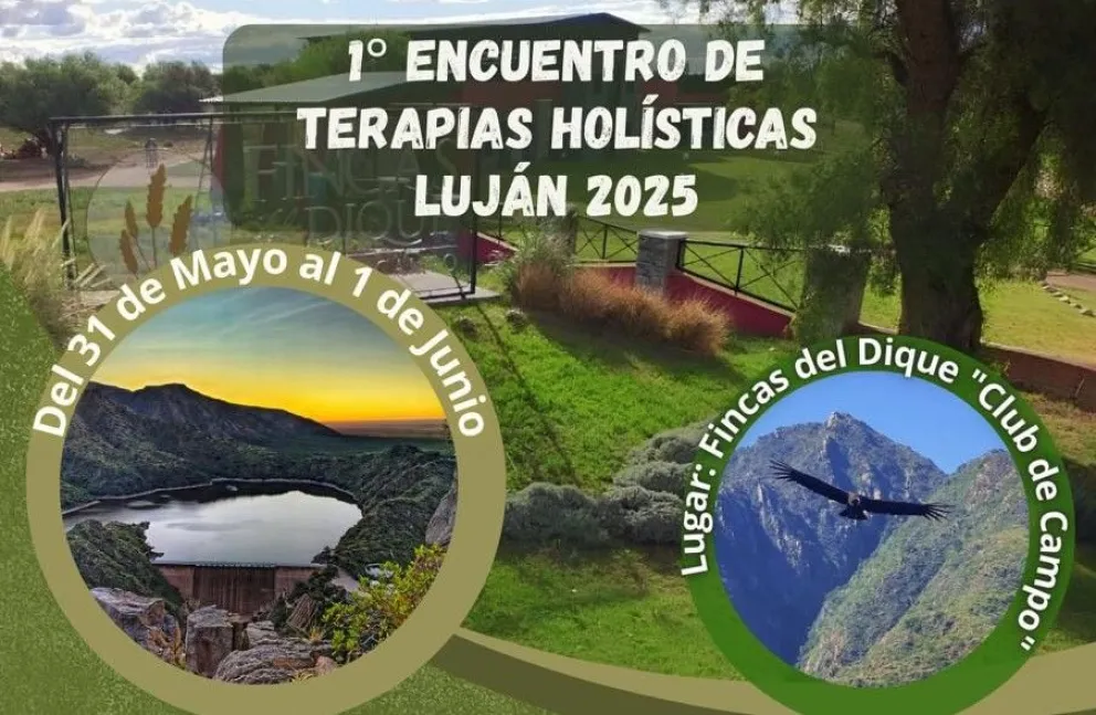 Luján será sede del 1º Encuentro de Terapias Holísticas en 2025.