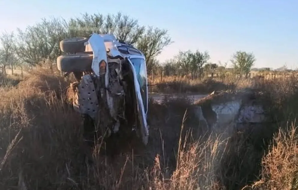 El accidente ocurrió durante la mañana de este domingo cerca de Villa del Carmen. (Foto: Radio G)