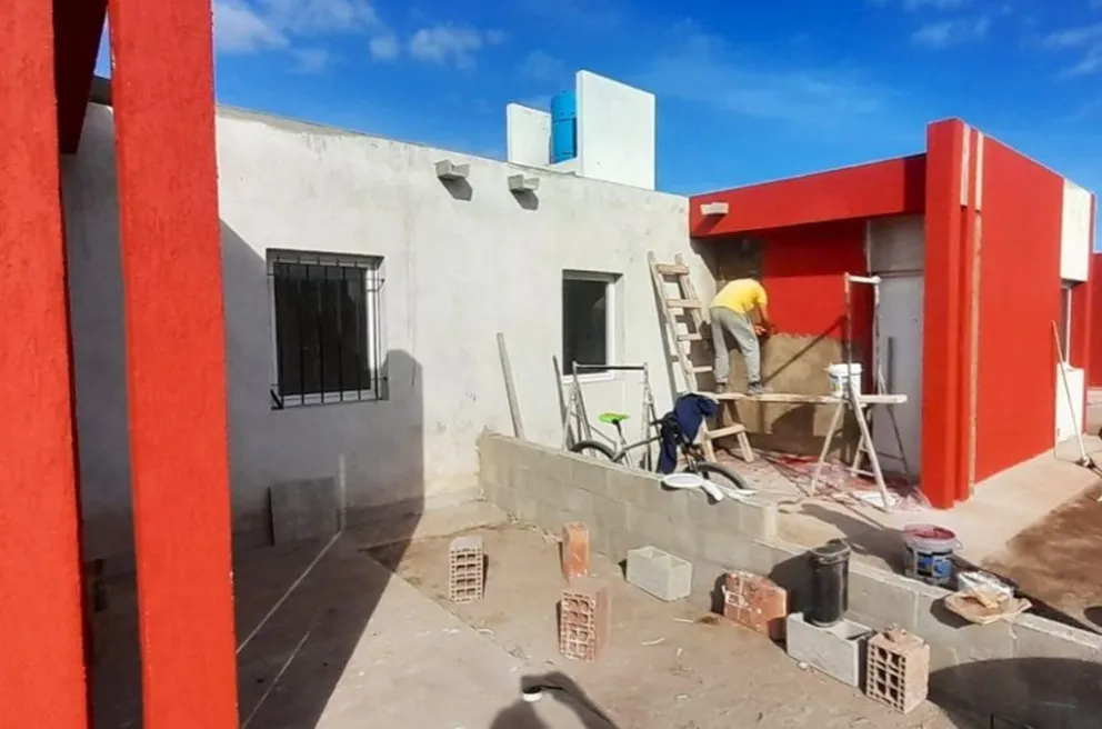 El nuevo barrio en Santa Rosa comienza a tomar su forma definitiva.