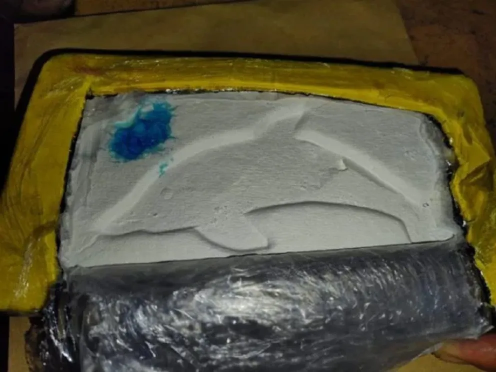La droga con el sello del delfín. Según las averiguaciones, era comprada a un cártel peruano. (Foto: El Chorrillero)