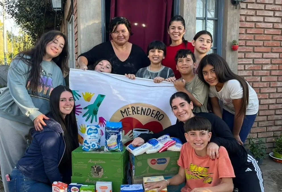 El equipo de la colecta visitó el Merendero De Corazón (barrio 32 Viviendas) y el Merendero BET-EL (barrio 93 Viviendas). 