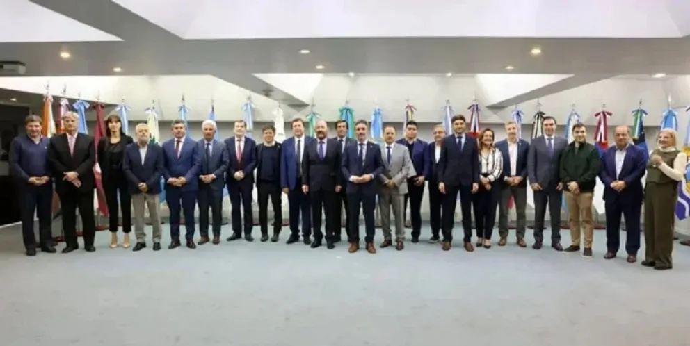 Los mandatarios provinciales vuelven a reunirse en el CFI. (Foto: NA/Redes)
